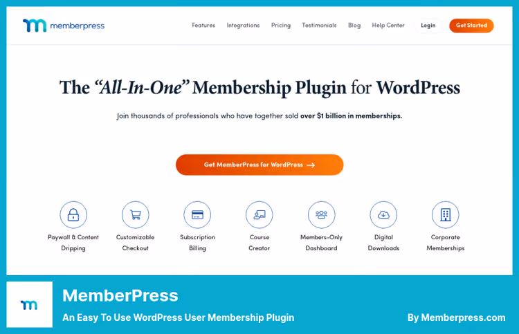 MemberPress medlemskapsoversikt for WordPress