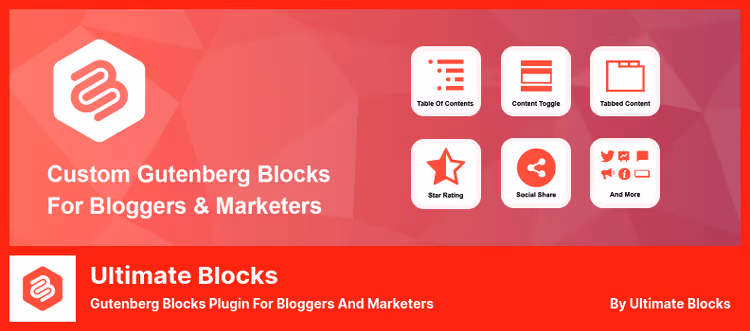 Блок прогресс-бара в редакторе Gutenberg плагина Ultimate Blocks