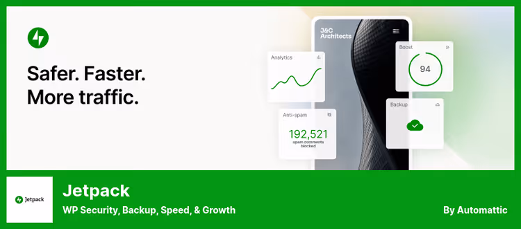Модуль мониторинга Jetpack Monitor в панели управления WordPress