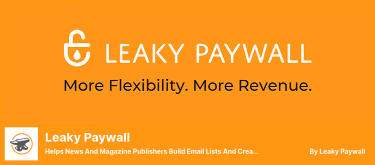 Панель настроек Leaky Paywall с уровнями подписки