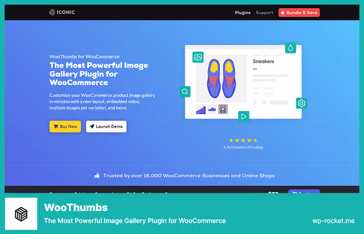 WooThumbs: galeria avançada de imagens de produtos WooCommerce