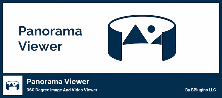 Visualizador panorâmico Panorama Viewer com imagem 360