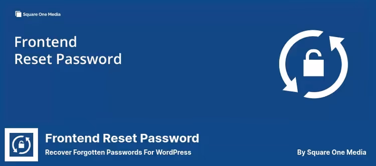 Форма скидання пароля на фронтенді WordPress через Frontend Reset Password