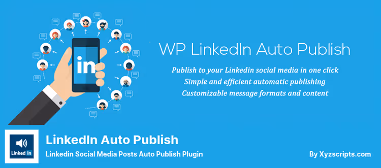 Конфігурація LinkedIn-додатка в плагіні Auto Publish