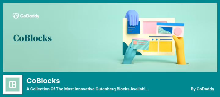 Minimalistiske CoBlocks i Gutenberg-redigering