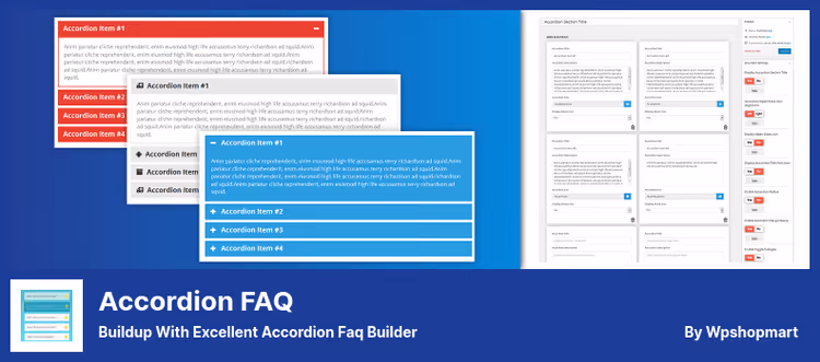 Question list in Accordion FAQ plugin