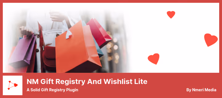 Gift registry creation interface in NM Gift Registry plugin
