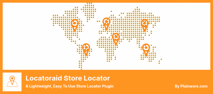 Карта магазинів з автогеокодуванням адрес через плагін Locatoraid