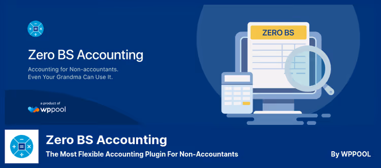 Simple Zero BS Accounting-grensesnitt: legg til inntekt eller utgift med ett klikk