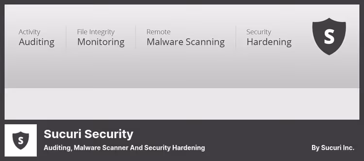 Sucuri Security, revisjon av filintegritet og sikkerhetsovervåking