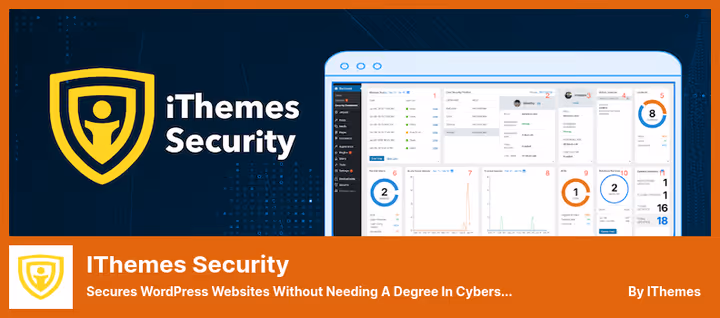 Kadence Security, dashbord for sikkerhet og beskyttelsesmaler i WordPress