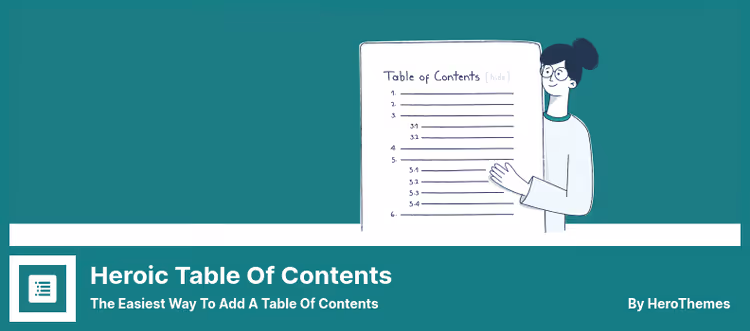 Ferdige stiler for Heroic Table of Contents-plugin