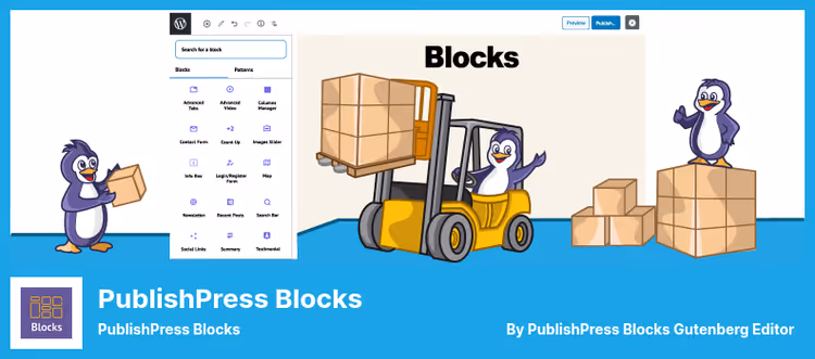 PublishPress Blocks, керування блоками Gutenberg WordPress