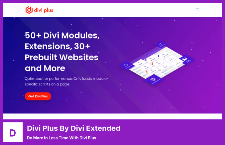 Divi Plus stardimallid moodulite paneelis