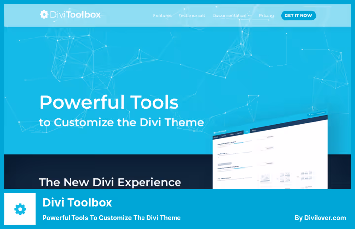 Divi Toolbox seaded Divi kohandajas