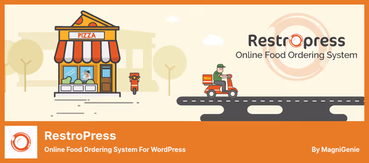 RestroPress order management panel