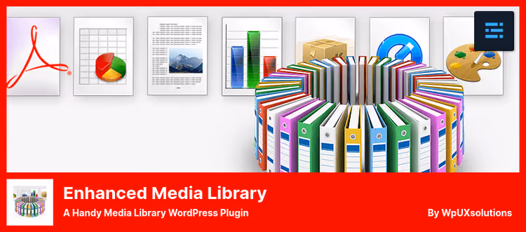 Настройки таксономий Enhanced Media Library для файлов