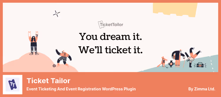 Ticket Tailor plugin sündmuste piletimüügiks