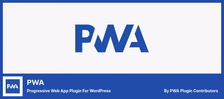 PWA plugin settings in WordPress admin