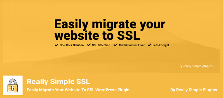 Really Simple Security security dashboard
