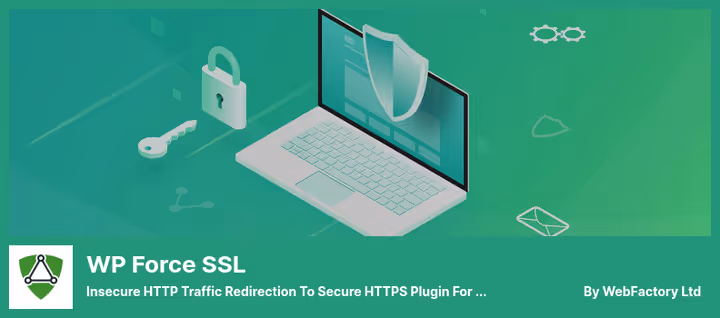 WP Force SSL redirect settings