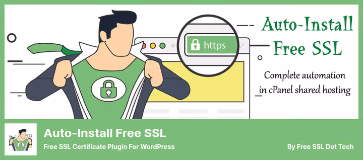 Auto-Install Free SSL generation wizard