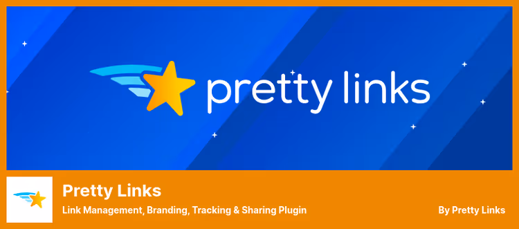 Painel do plugin Pretty Links com análise de cliques em links