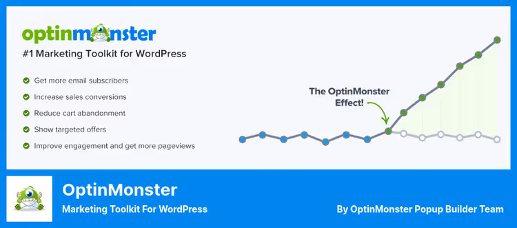 Construtor de popups OptinMonster com modelos de campanha