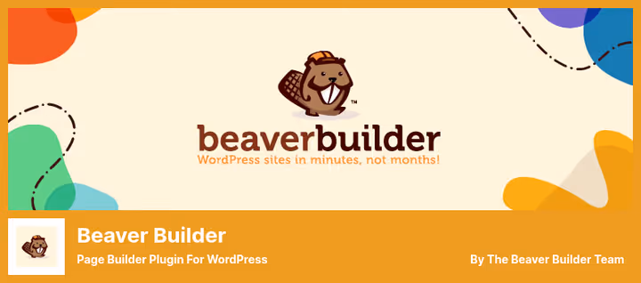 Editor frontend do Beaver Builder com painel modular