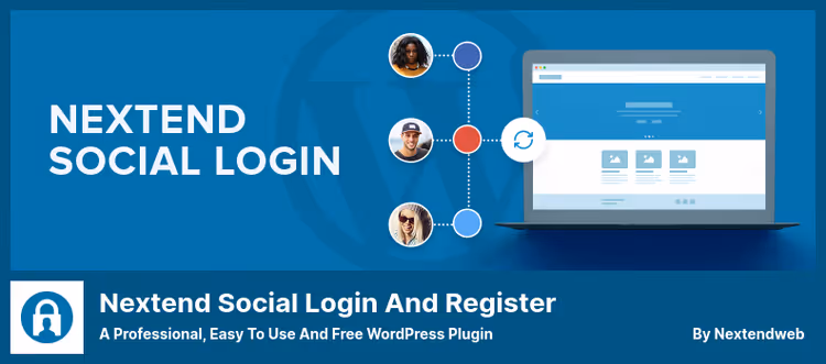 Página de configurações do Nextend Social Login com fornecedores Facebook, Google e X