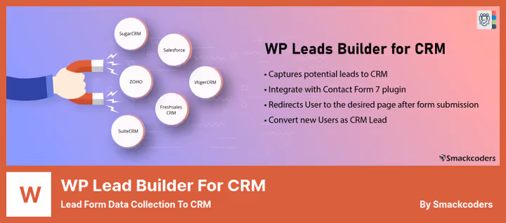 WP Lead Builder плагин сбора лидов и интеграции с CRM-системами WordPress