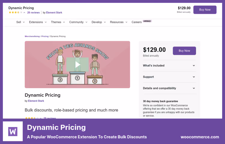 Dünaamiliste allahindluste seadistamine WooCommerce'is, Dynamic Pricing plugin