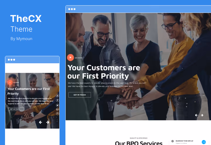 TheCX teema, agentuur ja SaaS puhta kohandajaga