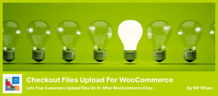Filopplastingsfelt på WooCommerce kasseside
