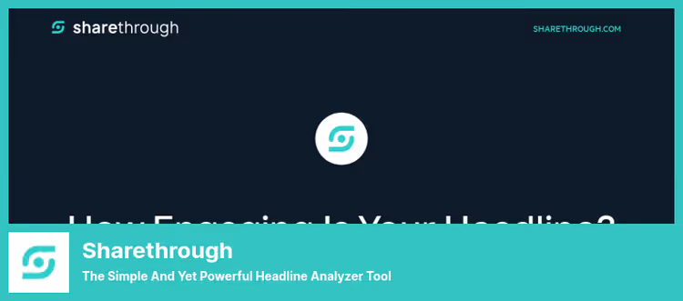 Sharethrough headline analyzer with engagement score