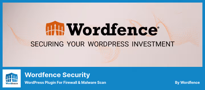Дашборд Wordfence з графіком атак і статусом захисту