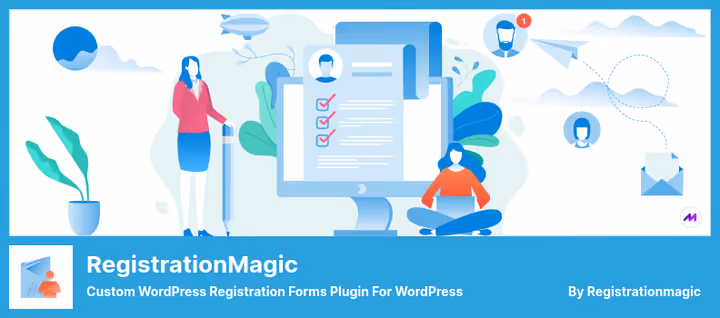Administrasjonspanel for registreringsskjemaer i RegistrationMagic