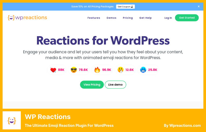 3 parasta WordPress-emoji- ja emojireaktiolaajennusta 😍 2022 (ilmainen ja maksullinen)
