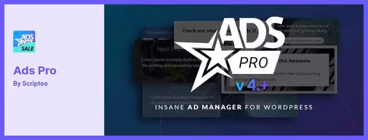 Ads Pro-dashbord med annonsekampanjeadministrasjon