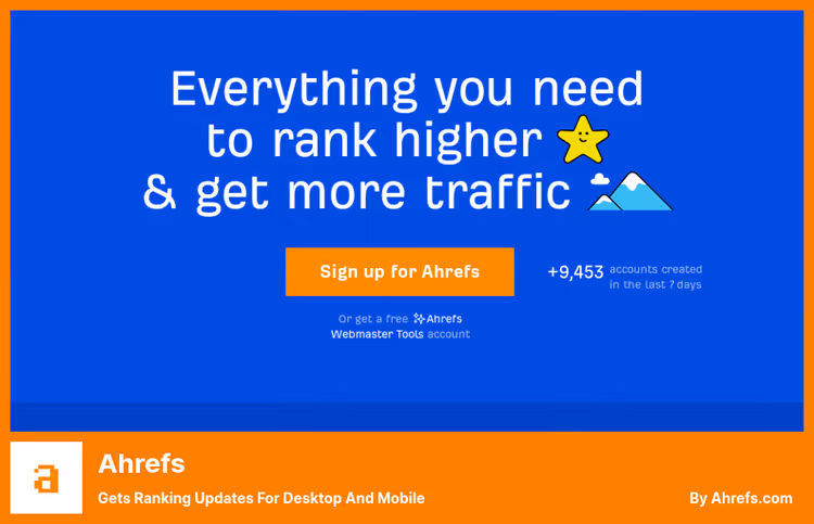Position dynamics graph in Ahrefs Rank Tracker with filters