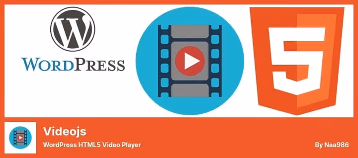 Плеер Videojs HTML5 Player на сайте WordPress