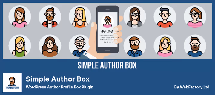 Плагін Simple Author Box у каталозі WordPress