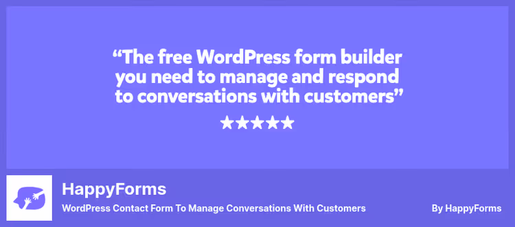 Happyforms direktesyn av skjema i WordPress-tilpasseren