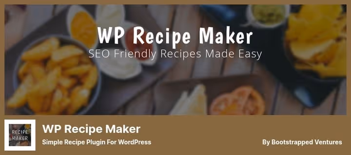WP Recipe Maker retseptikaardi mall