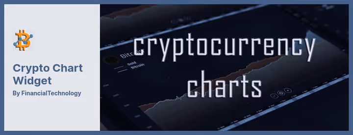 Interaktive kryptovalutadiagrammer via Crypto Chart Widget-plugin