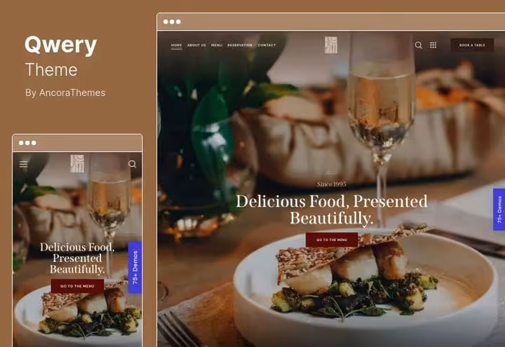 Qwery theme, Multipurpose Business WordPress with WooCommerce