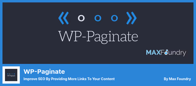 Innstillingsvindu for WP-Paginate-utvidelsen med farge- og stilvalg
