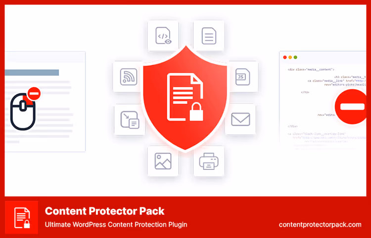 WPShield Content Protector seadete leht WordPressis