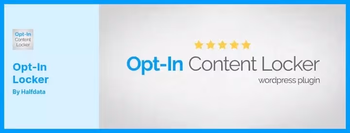 Opt-In Locker e-posti tellimisvorm WordPressile