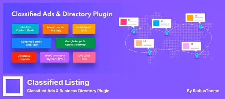 Classified Listing plugin kuulutuse lisamise vorm WordPressis AI täiustusega
